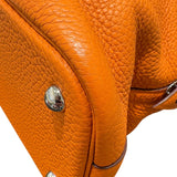 エルメス HERMES ボリード31 □N刻 オレンジ　SV金具 トリヨン レディース ショルダーバッグ