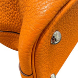 エルメス HERMES ボリード31 □N刻 オレンジ　SV金具 トリヨン レディース ショルダーバッグ