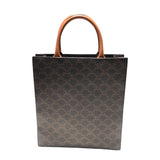 セリーヌ CELINE スモールバーティカルカバ ブラウン コーティングキャンバス ユニセックス ショルダーバッグ
