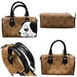 ルイ・ヴィトン LOUIS VUITTON ナノスピーディー M83688 ブラウン モノグラム・リバース レディース ショルダーバッグ