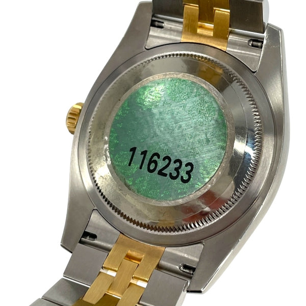 ロレックス ROLEX デイトジャスト36 116233 ゴールド K18/SS 自動巻き ユニセックス 腕時計