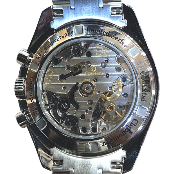 オメガ OMEGA スピードマスタームーンウォッチ プロフェッショナル 311.33.42.50.01.001 ブラック SS 手巻き メンズ 腕時計