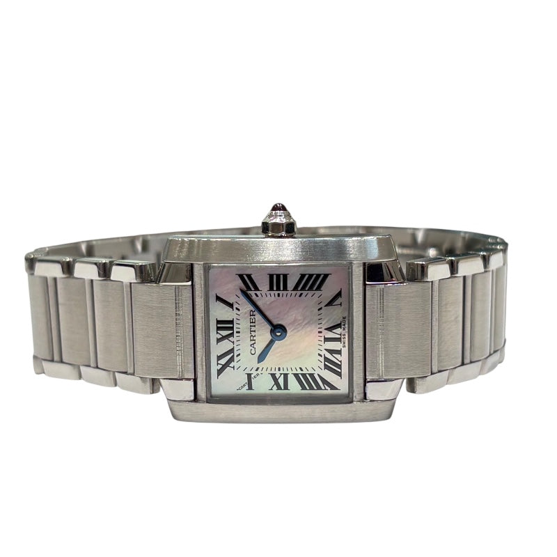 Cartier   カルティエ  タンクフランセーズ  腕時計  ３コマ Yahoo!オークション -「カルティエ タンクフランセーズ コマ」の