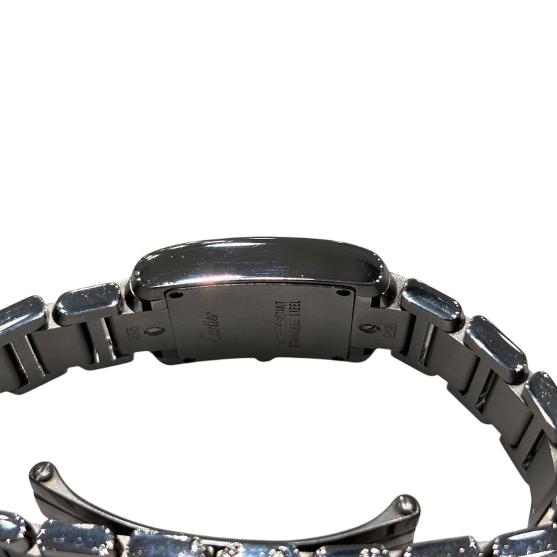 カルティエ Cartier タンクフランセーズSM ピンクシェル文字盤