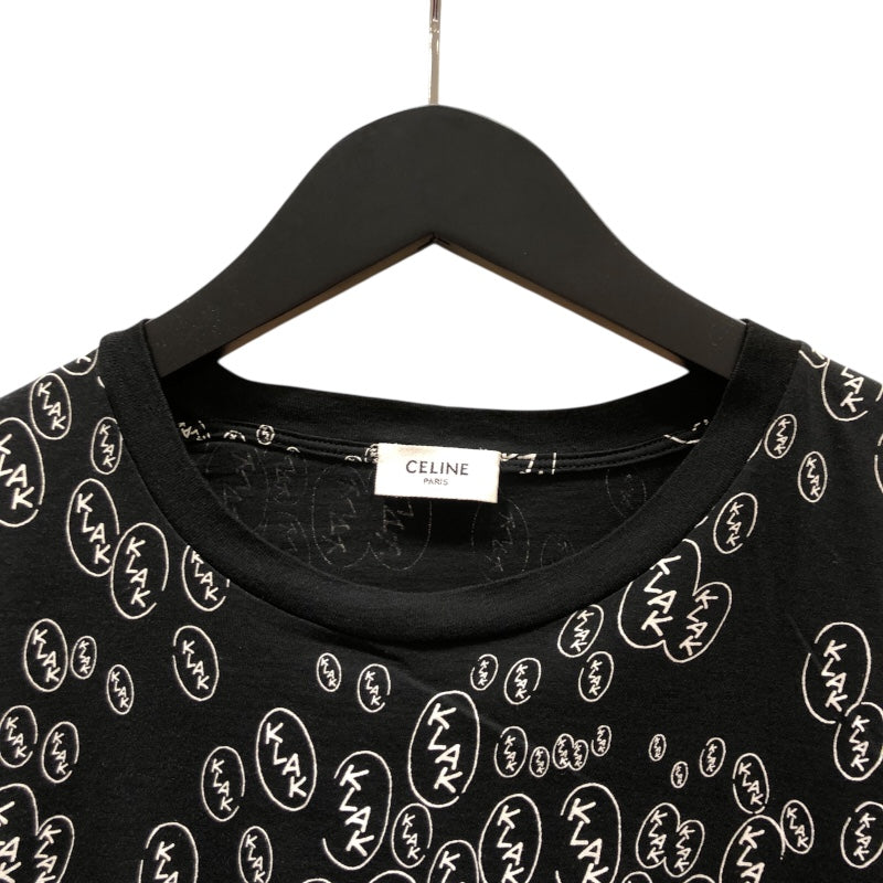 セリーヌ CELINE X　CHRISTIAN MARCLAY 総柄カットソー 2X235388E BLK コットン レディース その他トップス