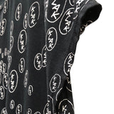 セリーヌ CELINE X　CHRISTIAN MARCLAY 総柄カットソー 2X235388E BLK コットン レディース その他トップス