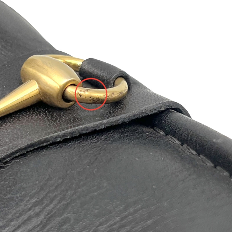 グッチ GUCCI ホースビットチャッカブーツ UK6.5 ブラック レザー レディース ブーツ
