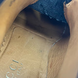 グッチ GUCCI ホースビットチャッカブーツ UK6.5 ブラック レザー レディース ブーツ