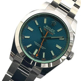 ロレックス ROLEX ミルガウス Zブルー 116400GV ブルー SS メンズ 腕時計