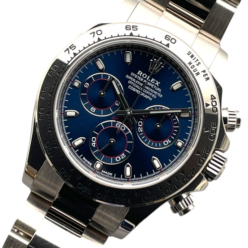ロレックス ROLEX デイトナ  116509 ブルー K18WG 自動巻き メンズ 腕時計