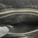 シャネル CHANEL 復刻トート A01804 ブラック シルバー金具 キャビアスキン レディース トートバッグ