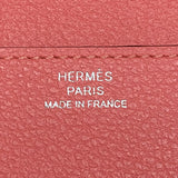 エルメス HERMES R.M.S トゥタンマン W刻 ローズアザレ シルバー金具 エバーカラー レディース 長財布