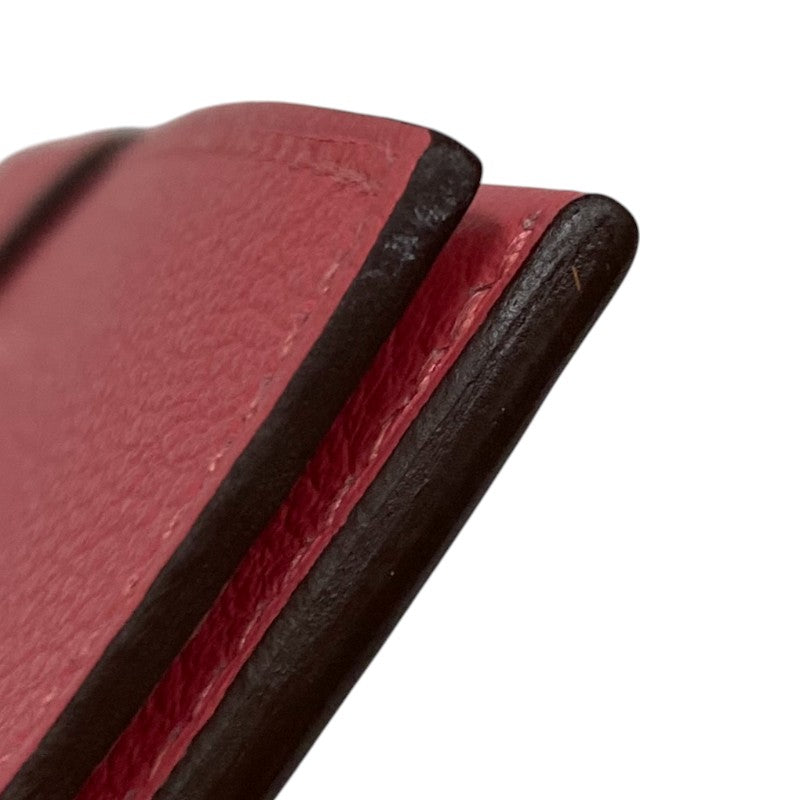 エルメス HERMES R.M.S トゥタンマン W刻 ローズアザレ シルバー金具 エバーカラー レディース 長財布