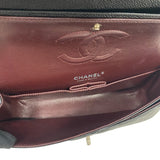 シャネル CHANEL マトラッセ25 チェーンショルダーバッグ A01112 ブラック シルバー金具 キャビアスキン レディース