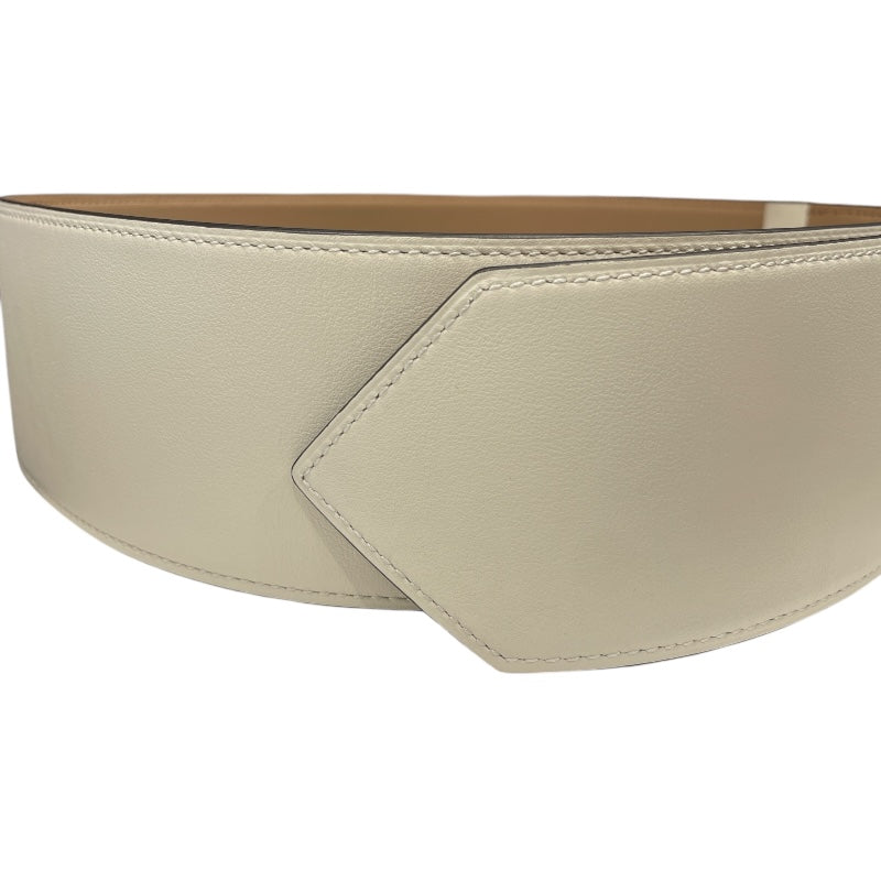 エルメス HERMES エラン66ベルト Ｕ刻 ナタ・チャイ　ゴールド金具 レディース ベルト