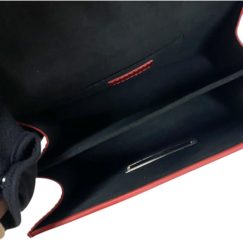 ルイ・ヴィトン LOUIS VUITTON ドーフィーヌMINI M20359 レッド×ブラック シルバー金具 モノグラム・メッシュ レディース ショルダーバッグ