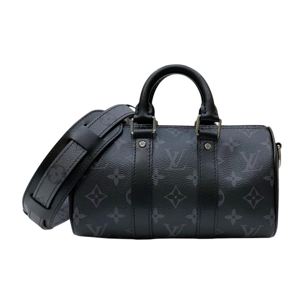 ルイ・ヴィトン LOUIS VUITTON キーポルXS M45947 ブラック モノグラム・エクリプス・リバース レディース ショルダーバッグ