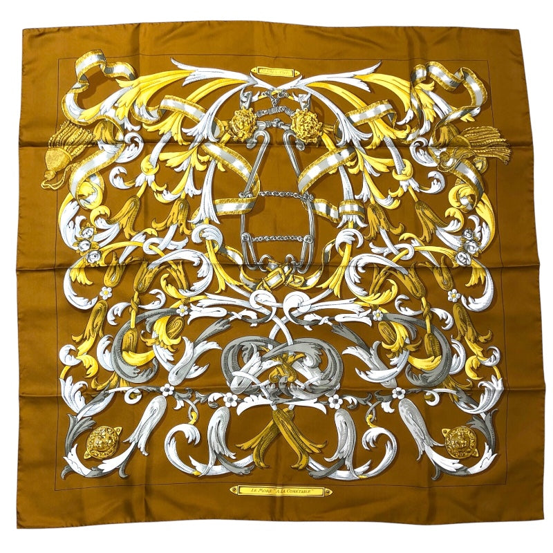 エルメス HERMES カレ90 LE MORS A LA CONETABLE シルク レディース スカーフ