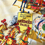 エルメス HERMES カレ90 CIRQUE MOLIER シルク レディース スカーフ