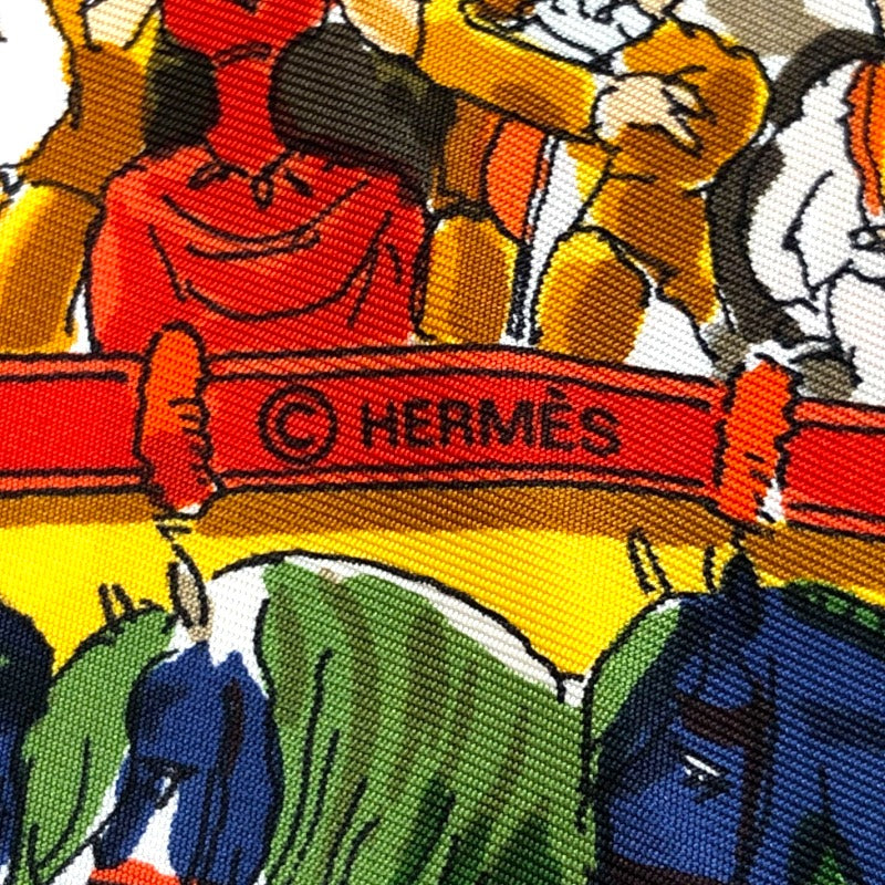 エルメス HERMES カレ90 CIRQUE MOLIER シルク レディース スカーフ