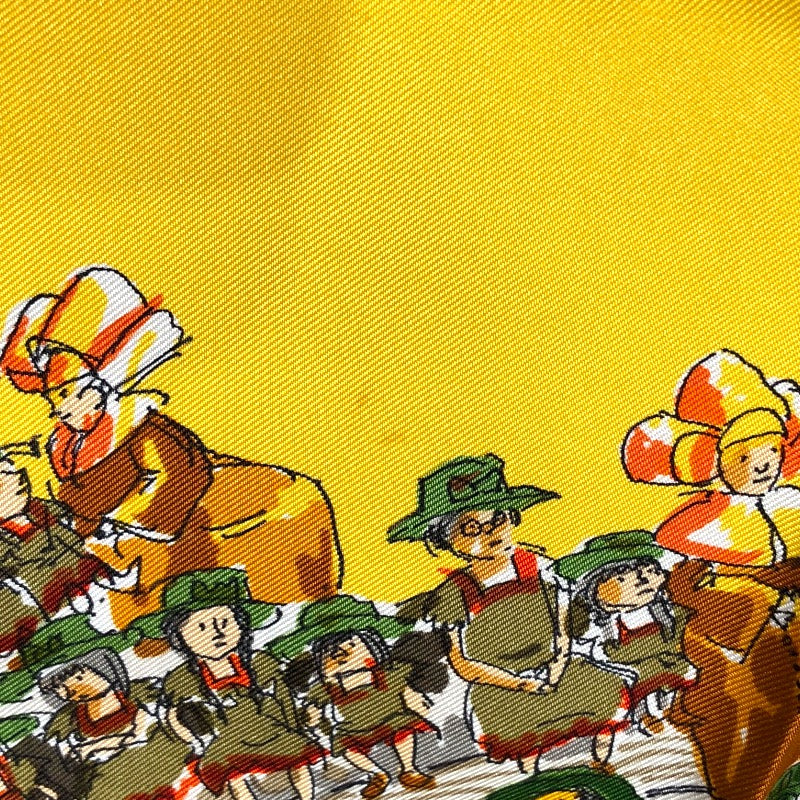 エルメス HERMES カレ90 CIRQUE MOLIER シルク レディース スカーフ