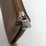 エルメス HERMES アトゥーGM ヴェルソ D刻印 ゴールド・ローズアザレ エバーカラー ユニセックス ポーチ