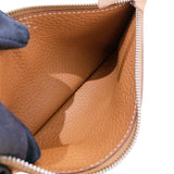 エルメス HERMES ドゴンGM X刻 ゴールド シルバー金具 トゴ レディース 長財布