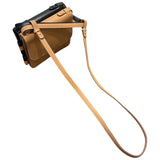エルメス HERMES ヴィンテージ　ツインポシェット ナチュラル/ブラック クシュベル ボックスカーフ ユニセックス ショルダーバッグ