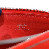 エルメス HERMES アトゥーPM Y刻印 (2020年製) ルージュクー シルバー金具 エバーカラー レディース コインケース