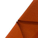 エルメス HERMES カルヴィ Ｒ刻印 オレンジ ヴォーエプソン レディース カードケース