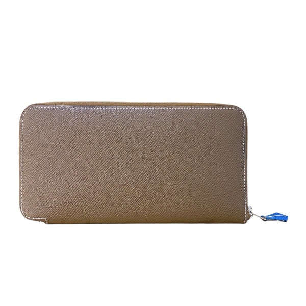 【HERMES】シルクインロング エトゥープ シルバー金具 エルメス HERMES アザップロング シルクイン □R刻 エトゥープ