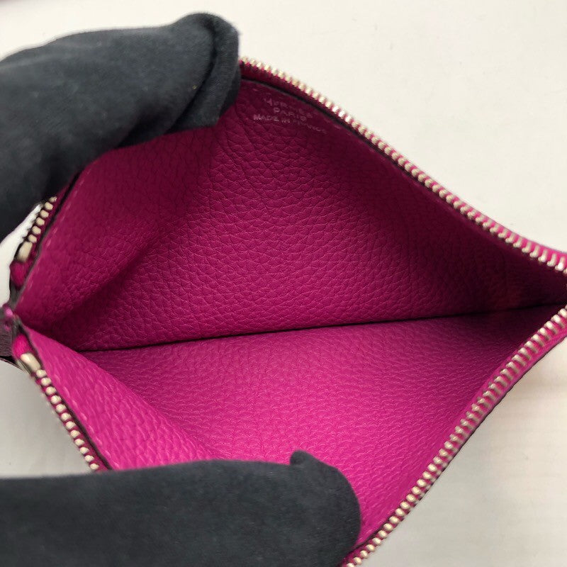 エルメス HERMES ドゴンGM Y刻印 ローズパープル×SV金具 トゴ ユニセックス 長財布