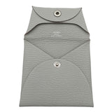 エルメス HERMES バスティア T刻印 パールグレー シェーブル ユニセックス コインケース