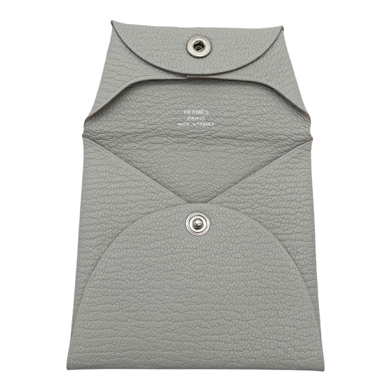 エルメス HERMES バスティア T刻印 パールグレー シェーブル