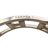 エルメス HERMES ロンドアッシュバングル シルバー/ブルー メタル アクセサリー