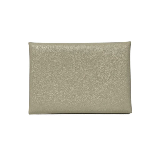 エルメス HERMES カルヴィデュオ B刻 ベトン シルバー金具 エバーカラー レディース カードケース