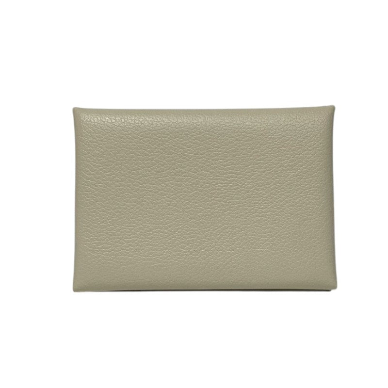 エルメス HERMES カルヴィデュオ B刻 ベトン シルバー金具 エバーカラー レディース カードケース