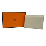 エルメス HERMES カルヴィデュオ B刻 ベトン シルバー金具 エバーカラー レディース カードケース