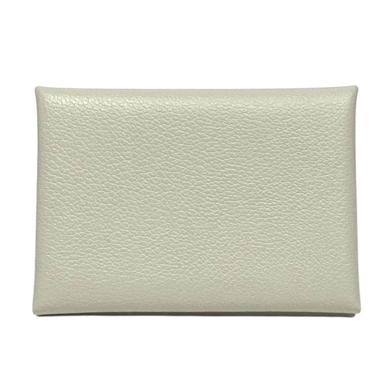 エルメス HERMES カルヴィデュオ B刻 ベトン シルバー金具 エバーカラー レディース カードケース