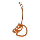 エルメス HERMES パドック シュヴァルチャーム オレンジ スイフト レディース その他小物