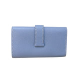 エルメス HERMES ベアンキーケース □P刻 ブルーラン シルバー金具 エプソン レディース キーケース