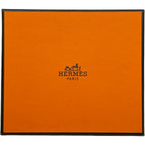 エルメス HERMES べアンコンパクト C刻印 タンジェリン/ゴールド金具 オーストリッチ レディース 二つ折り財布