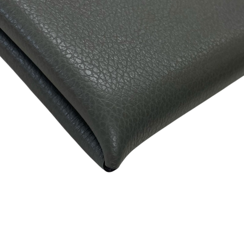 エルメス HERMES カルヴィ U刻印 エタン エバーカラー レディース カードケース
