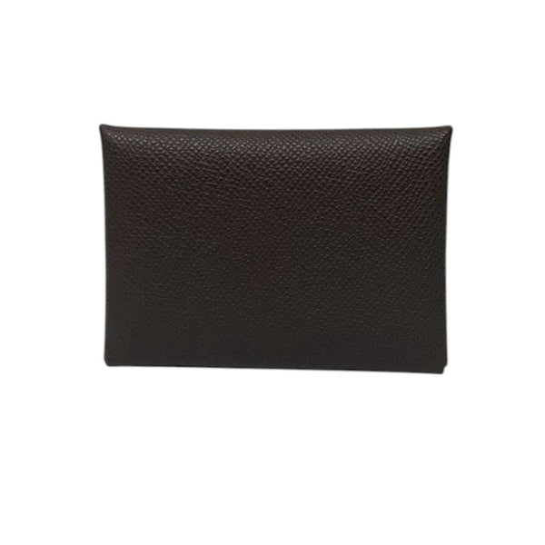 エルメス HERMES カルヴィデュオ B刻 エコルセ シルバー金具 エプソン レディース カードケース
