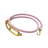 エルメス HERMES ルリ ドゥブルトゥール ローズサクラ ゴールド金具 スイフト/メタル アクセサリー