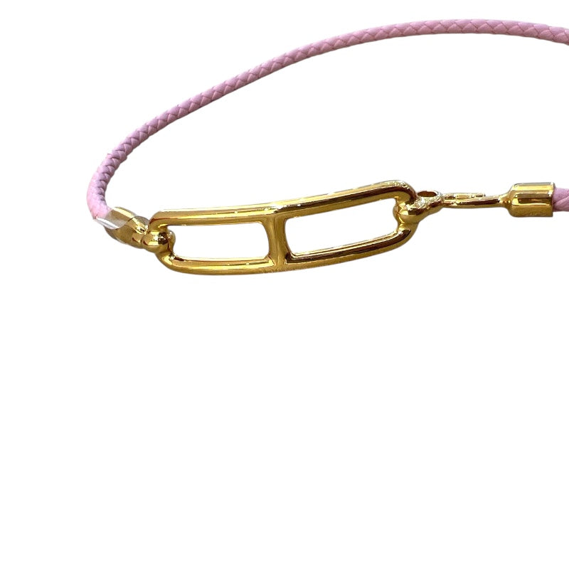 エルメス HERMES ルリ ドゥブルトゥール ローズサクラ ゴールド金具 スイフト/メタル アクセサリー