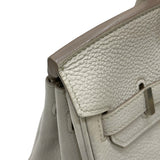 エルメス HERMES バーキン25 D刻印 ベトン シルバー金具 トゴ レディース ハンドバッグ