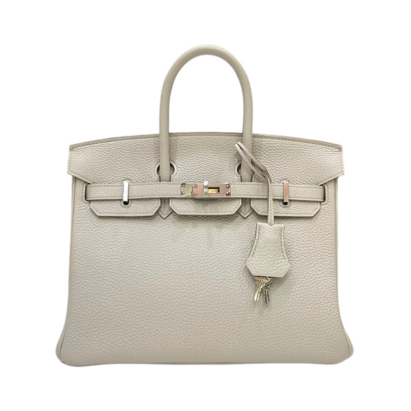 エルメス HERMES バーキン25 D刻印 ベトン シルバー金具 トゴ レディース ハンドバッグ