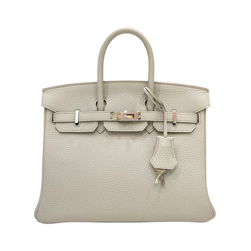 エルメス HERMES バーキン25 D刻印 ベトン シルバー金具 トゴ レディース ハンドバッグ