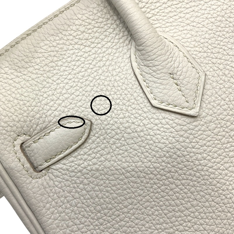 エルメス HERMES バーキン25 D刻印 ベトン シルバー金具 トゴ レディース ハンドバッグ